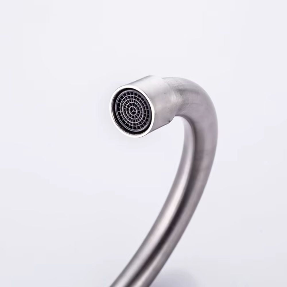 Torneira Gourmet Parede Inox Monocomando