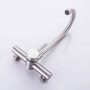 Torneira Gourmet Parede Inox Monocomando