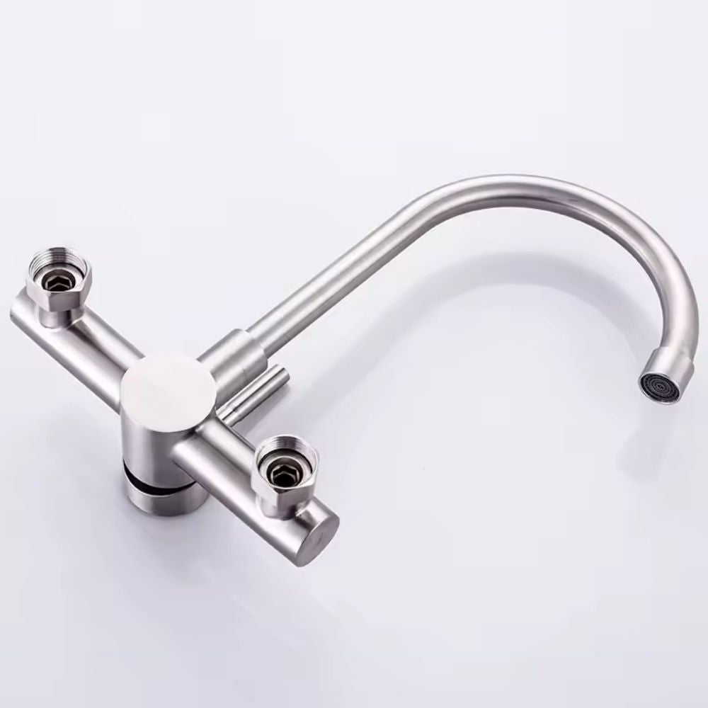 Torneira Gourmet Parede Inox Monocomando