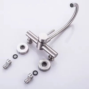 Torneira Gourmet Parede Inox Monocomando