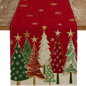 caminho de mesa natalino estampado 1