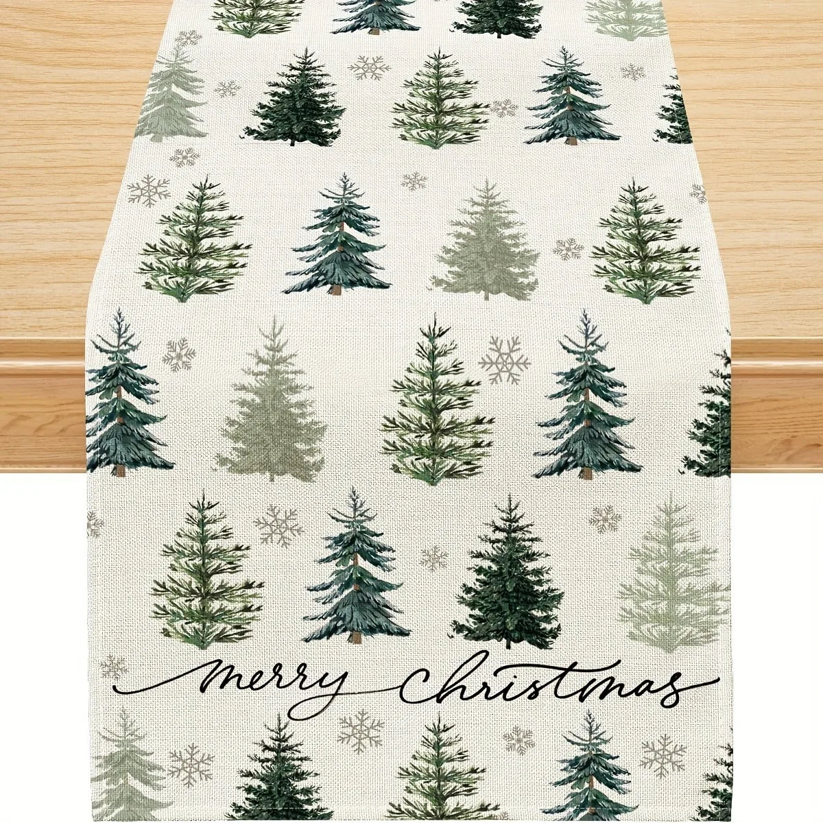 caminho de mesa natalino estampado 3