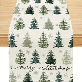 caminho de mesa natalino estampado 3