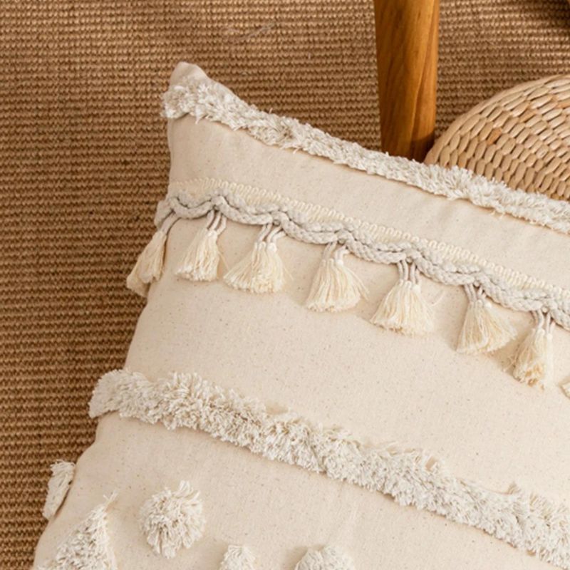 Capa de Almofada bege