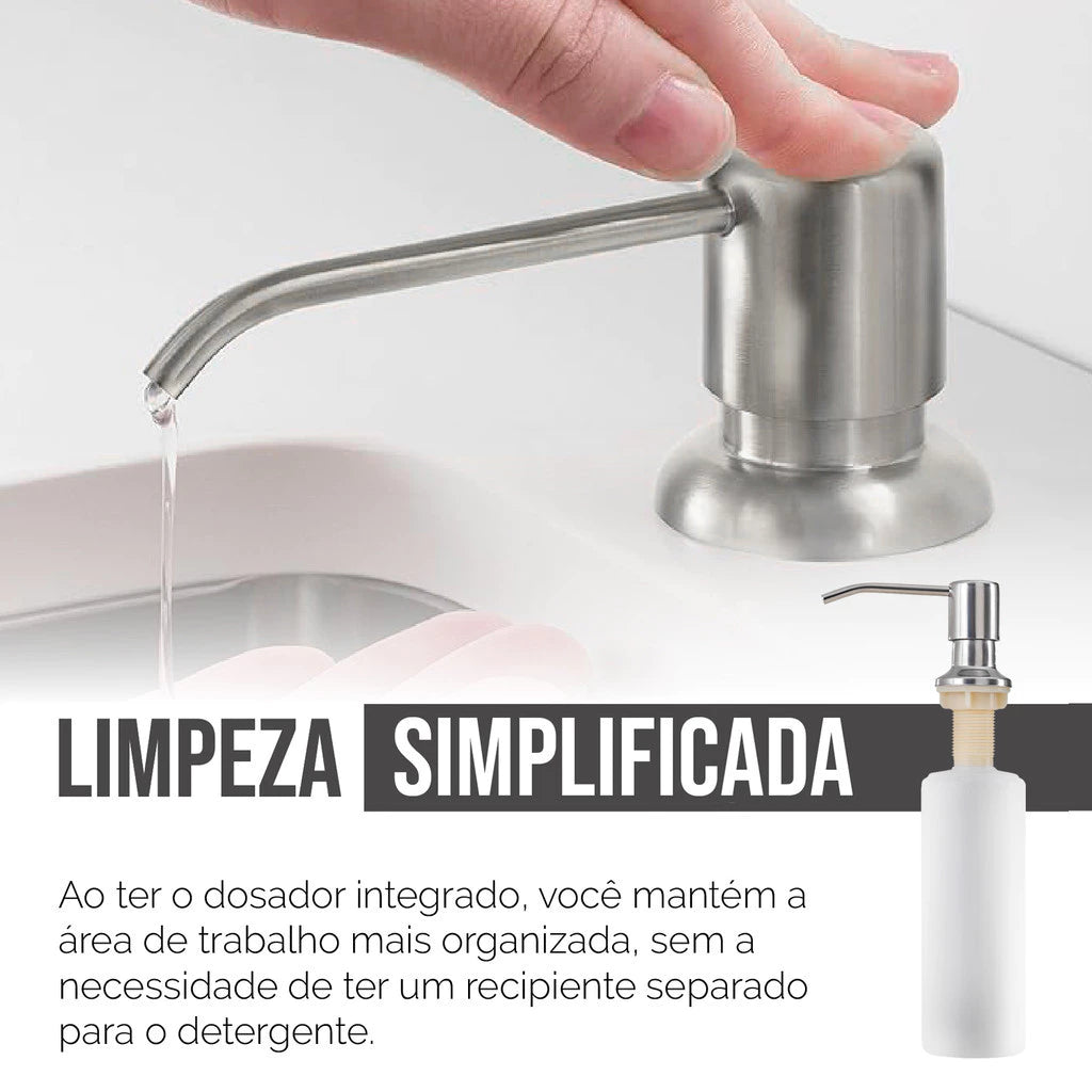 cuba cozinha gourmet inox 50x40 com tabua 9