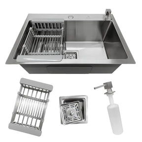 cuba cozinha gourmet inox 60x40 com acessorios aliannce 1
