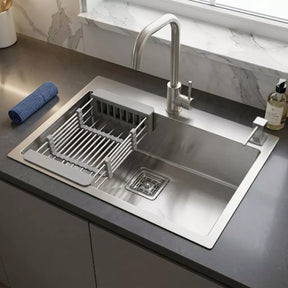 cuba cozinha gourmet inox 60x40 com acessorios aliannce 2