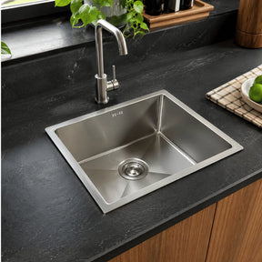 cuba cozinha gourmet inox quadrada 50x45 1