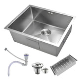 cuba cozinha gourmet inox quadrada 50x45 5