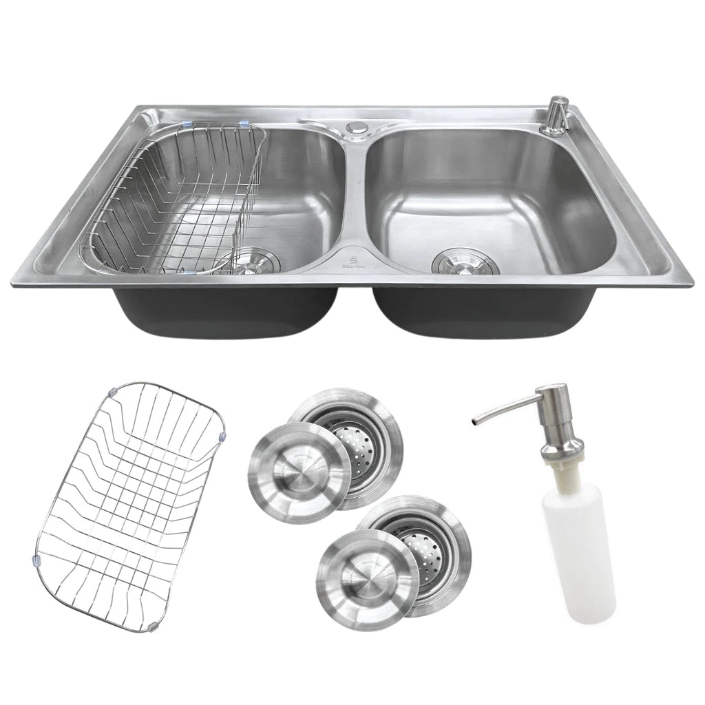 cuba cozinha dupla gourmet inox 78x43 mezanino 1