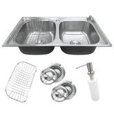 cuba cozinha dupla gourmet inox 78x43 mezanino 1