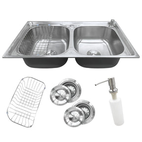 cuba cozinha dupla gourmet inox 78x43 mezanino 1