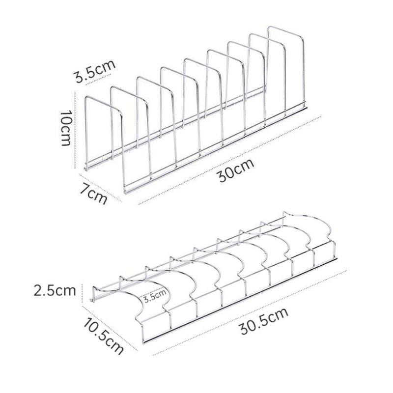 escorredor de louças metálico