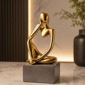 Escultura Pensador Abstrato Panteon