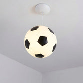 luminária de teto infantil bola futebol 1