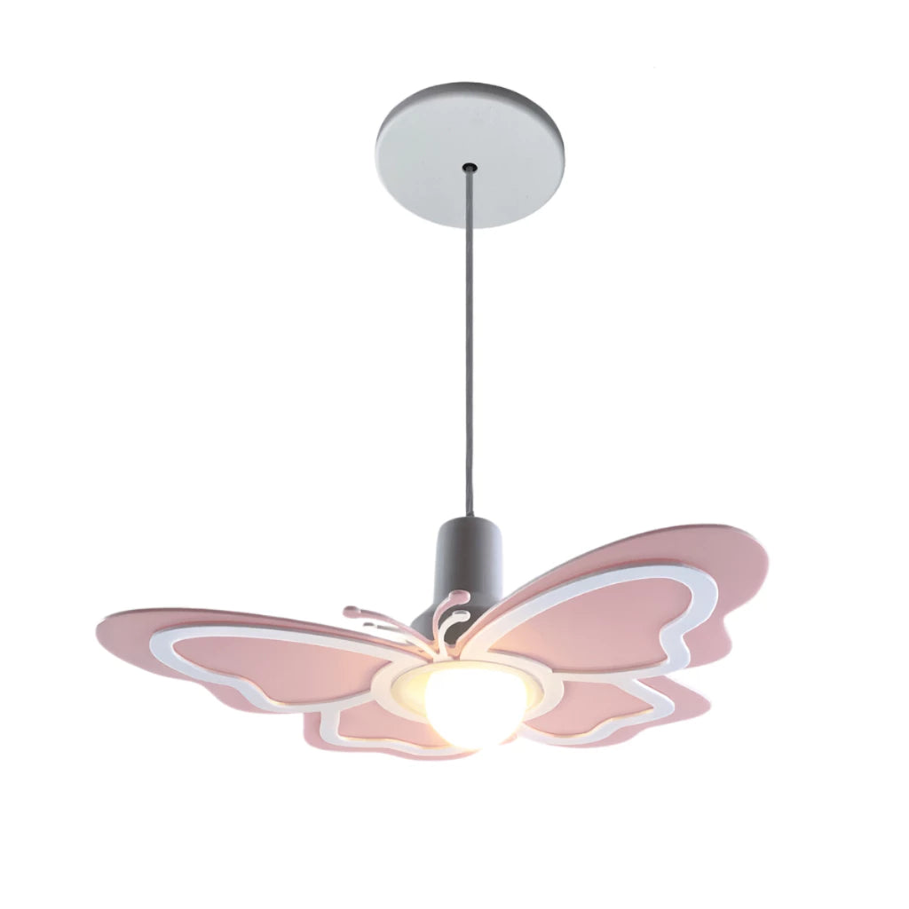 luminária de teto infantil borboleta 3