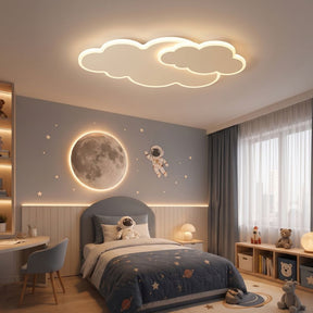 luminária de teto nuvem led infantil