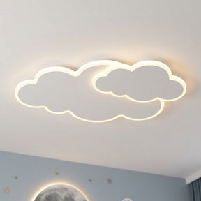 luminária de teto nuvem led infantil