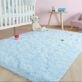tapete infantil felpudo azul bebê 1